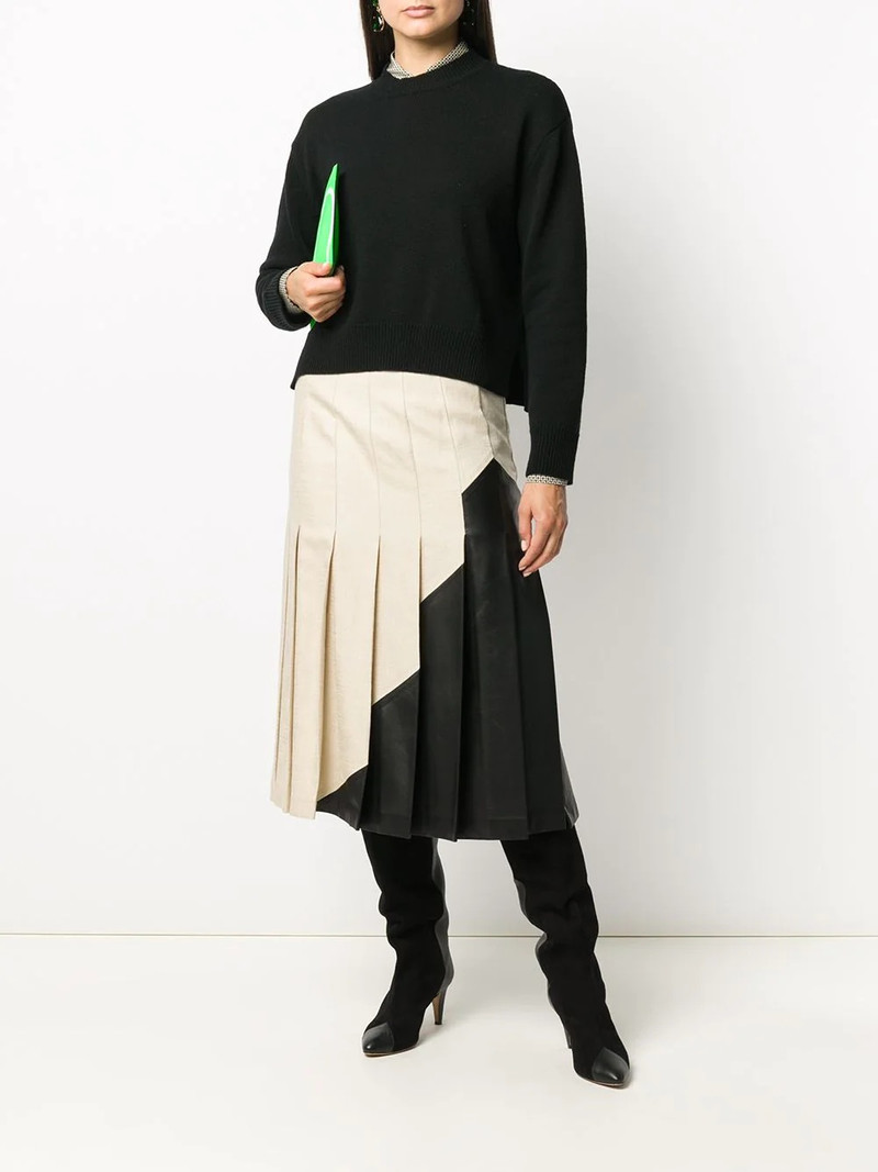 Valentino crew-neck cashmere jumper outlook