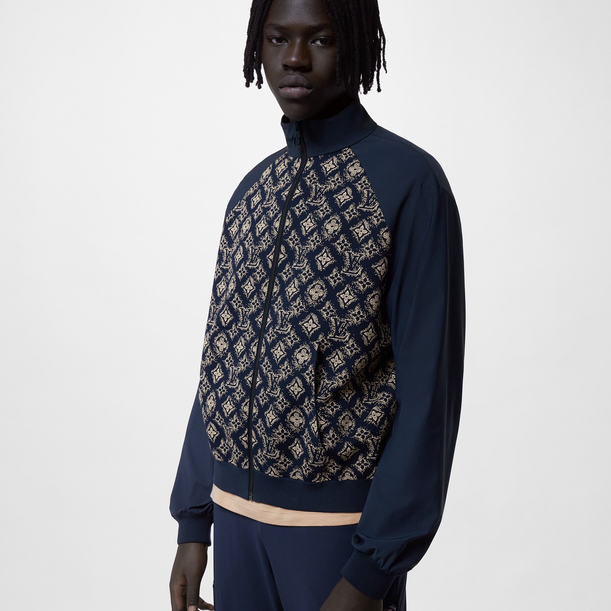 Technical Cotton Zipped Track Top - 5