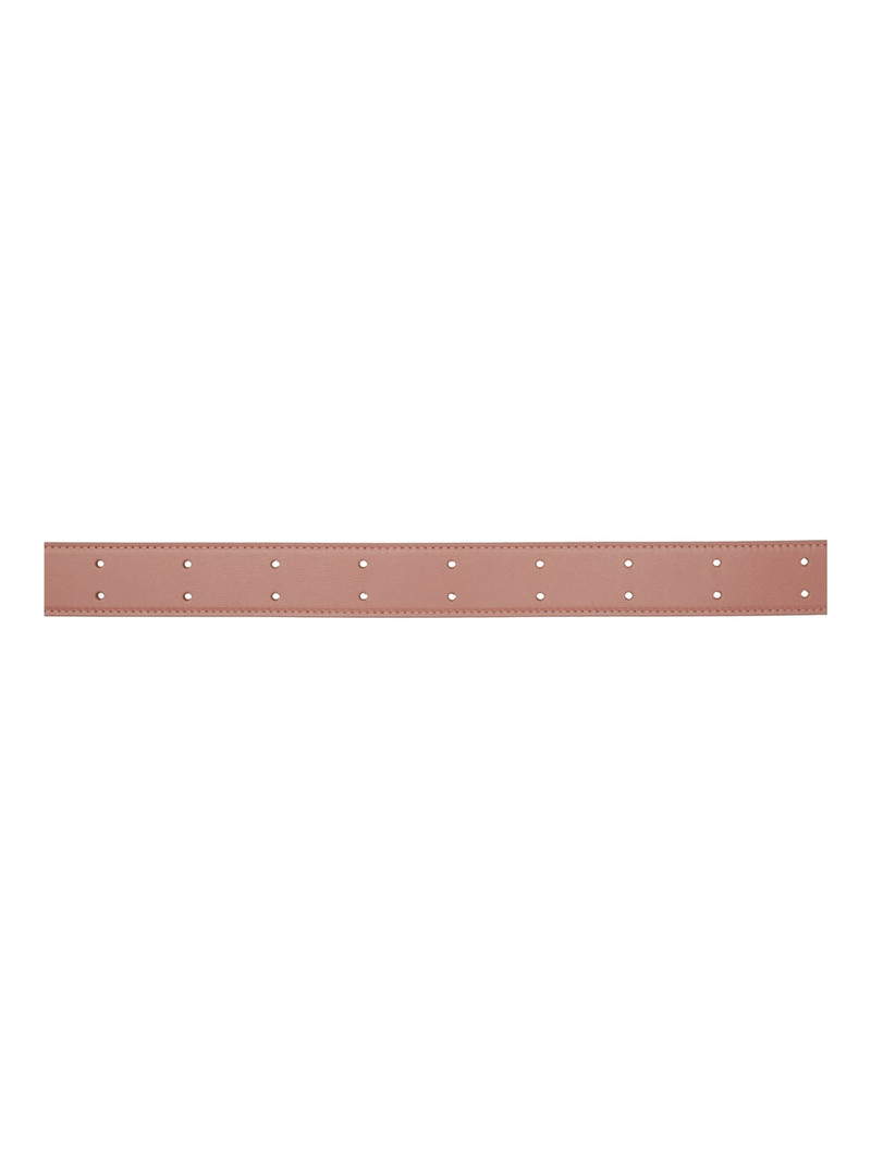 Jil Sander Pink Cannolo Belt outlook