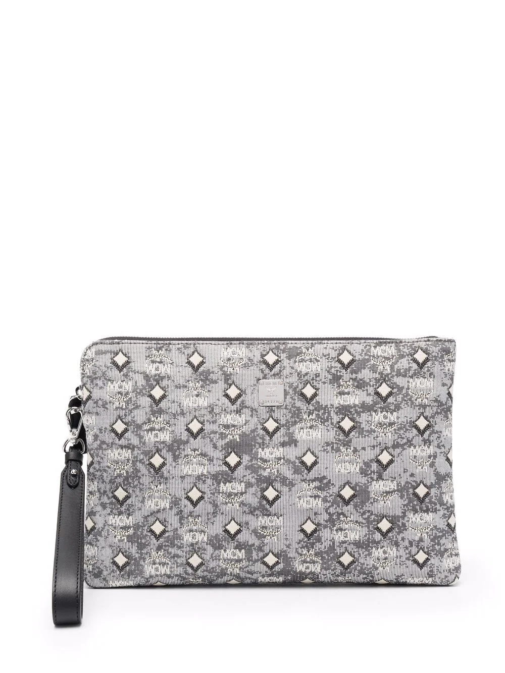 Visetos jacquard clutch bag - 1