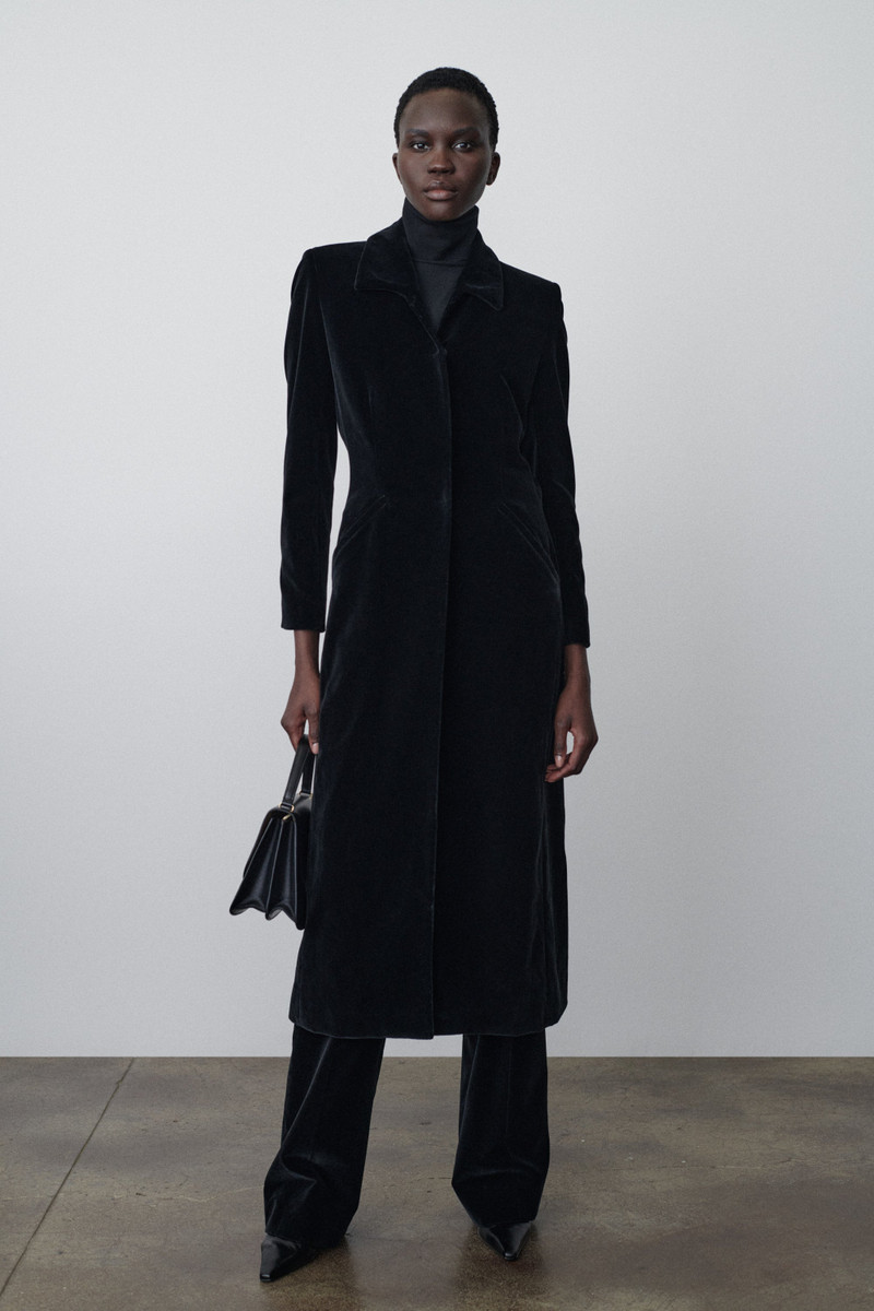 Batani Coat in Cotton and Silk 3