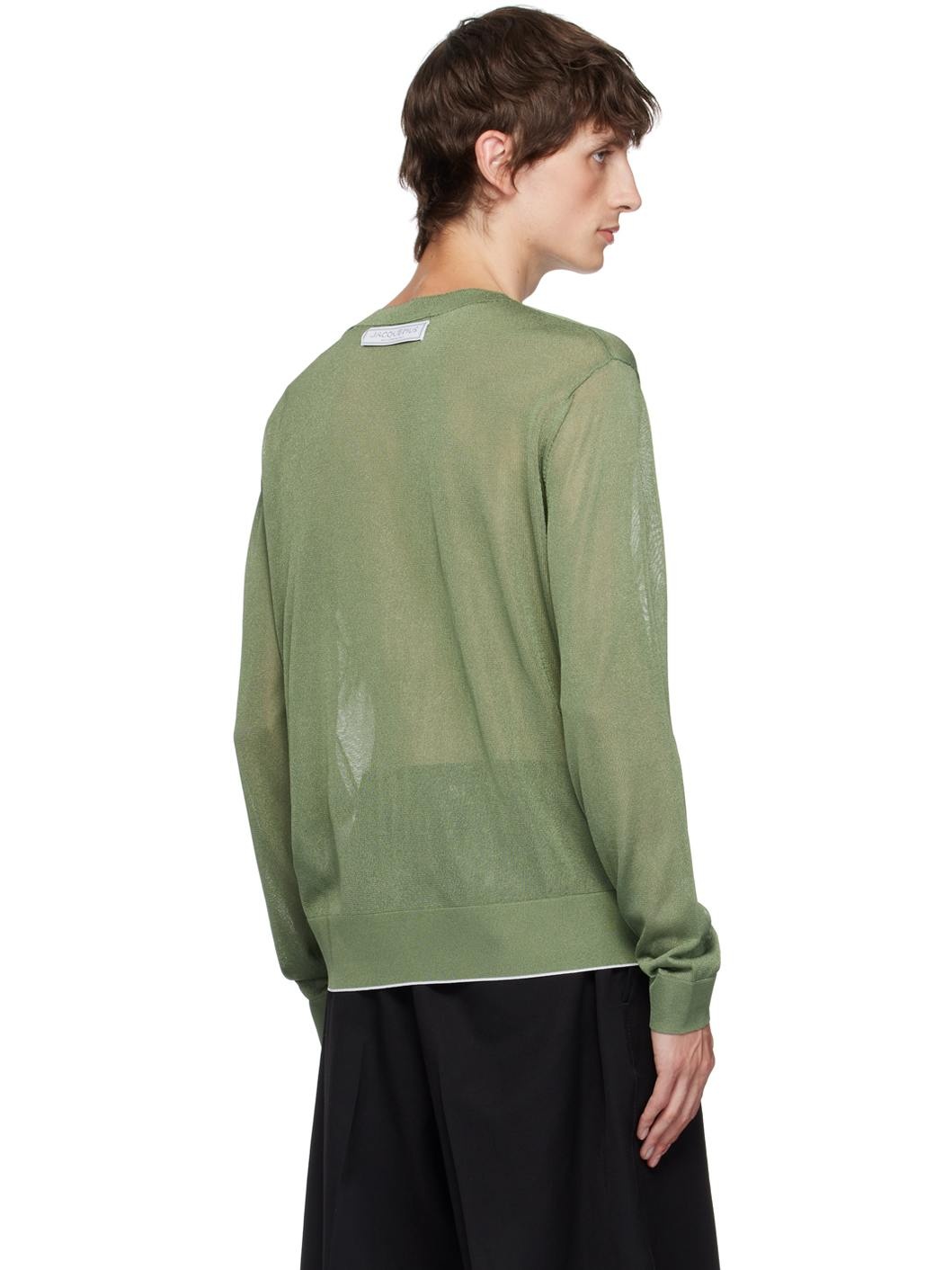 Green La Casa 'La maille Paseo' Sweater - 3