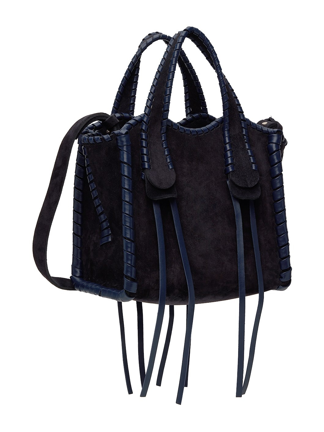 Navy Small Mony Tote - 3