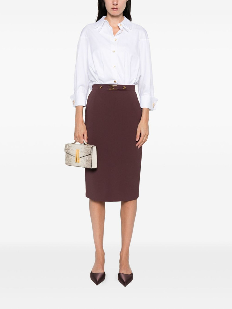 ELISABETTA FRANCHI embellished-cuff shirt outlook