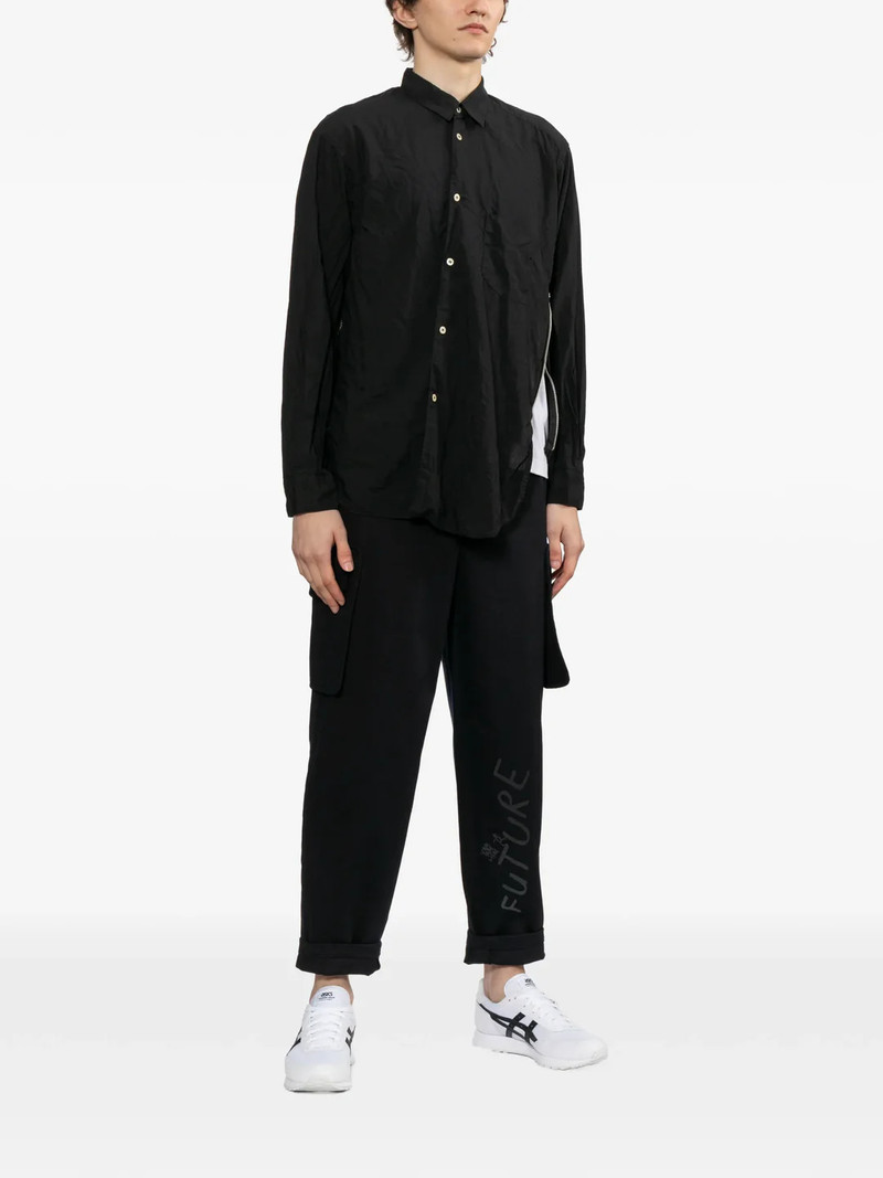 Comme des Garçons SHIRT Navy Utility Pocket Detail Pants outlook