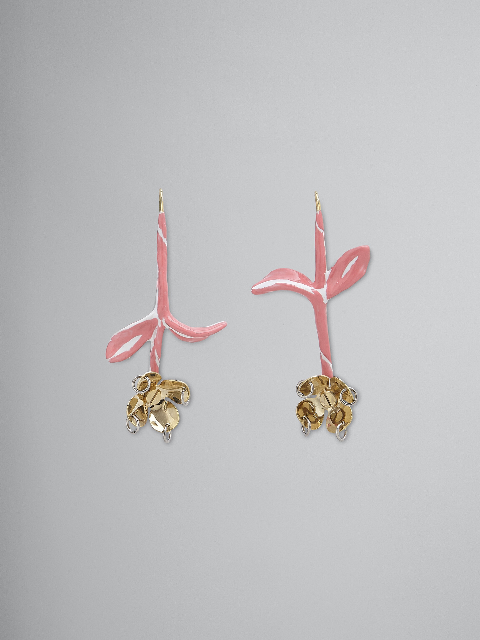 FLOWER PINK EARRINGS - 1