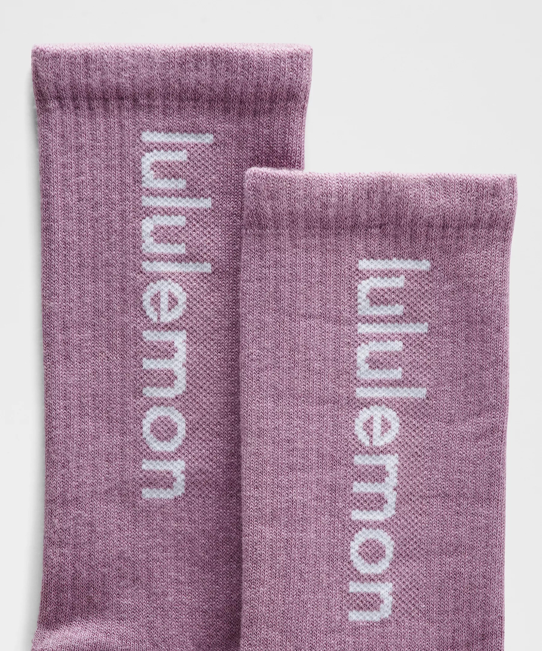Unisex Daily Essential Crew Socks *Wordmark - 2