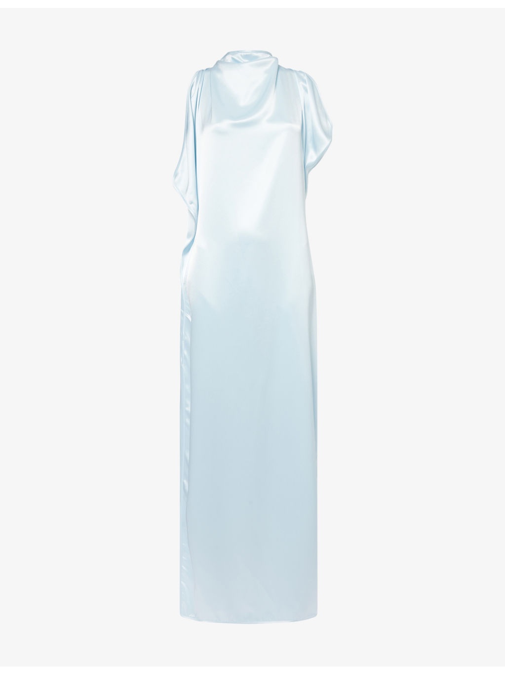 Chimera Draped Woven Midi Dress - 1