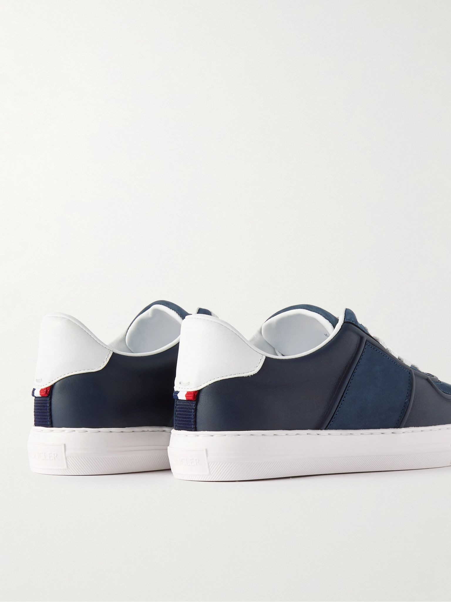 Neue York Leather and Suede Sneakers Navy - 5