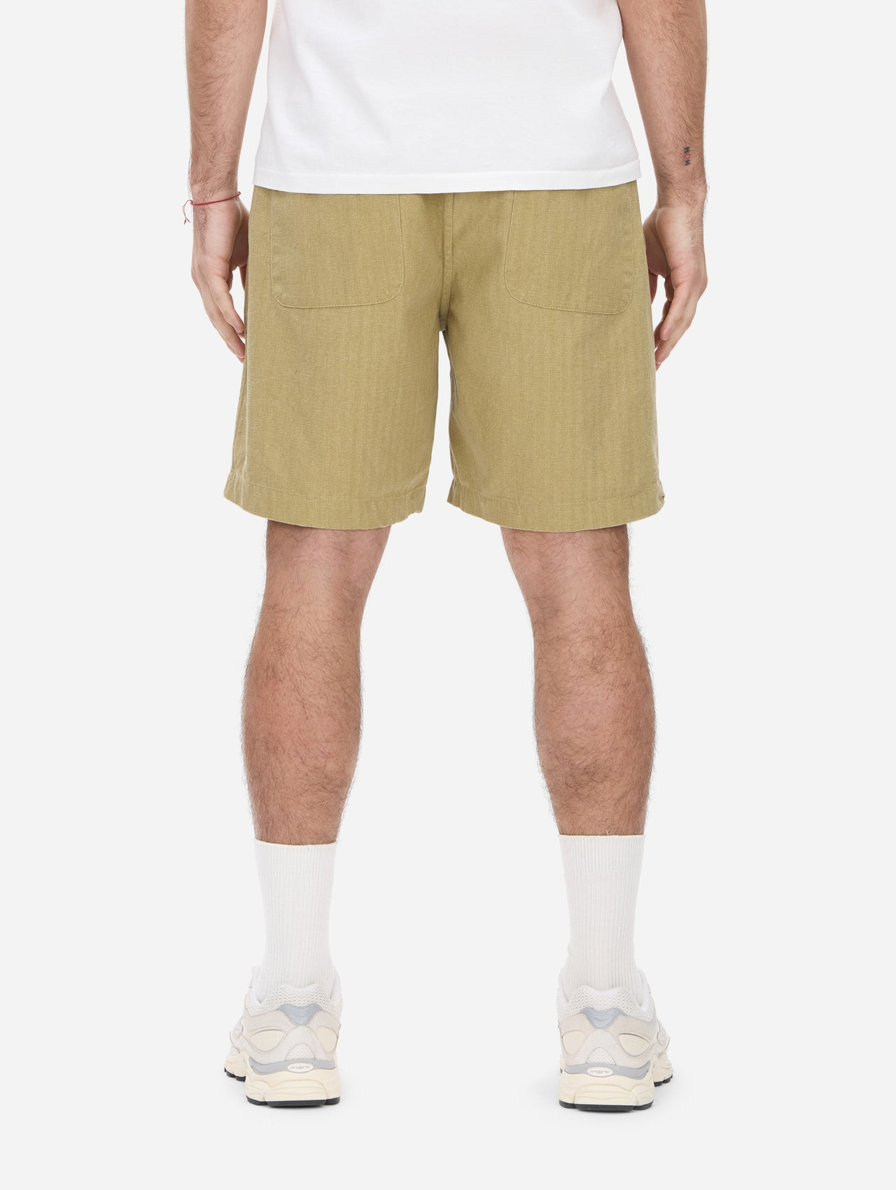 Drawstring Short - Sand HBT - 6