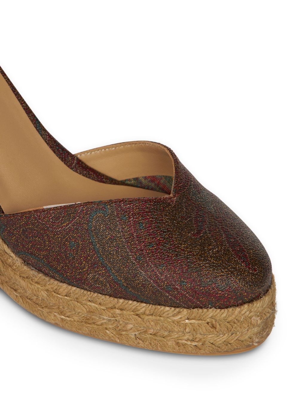 paisley-print espadrilles - 4