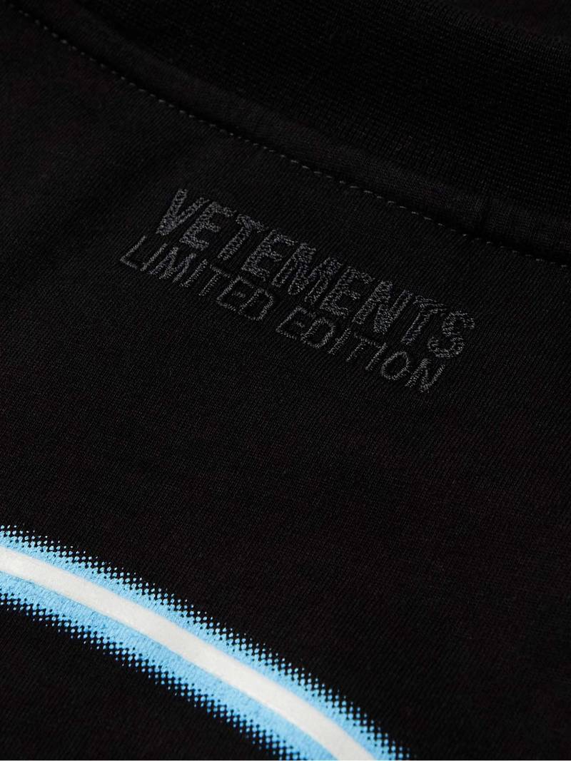 Oversized Logo-Print Cotton-Jersey T-Shirt 3