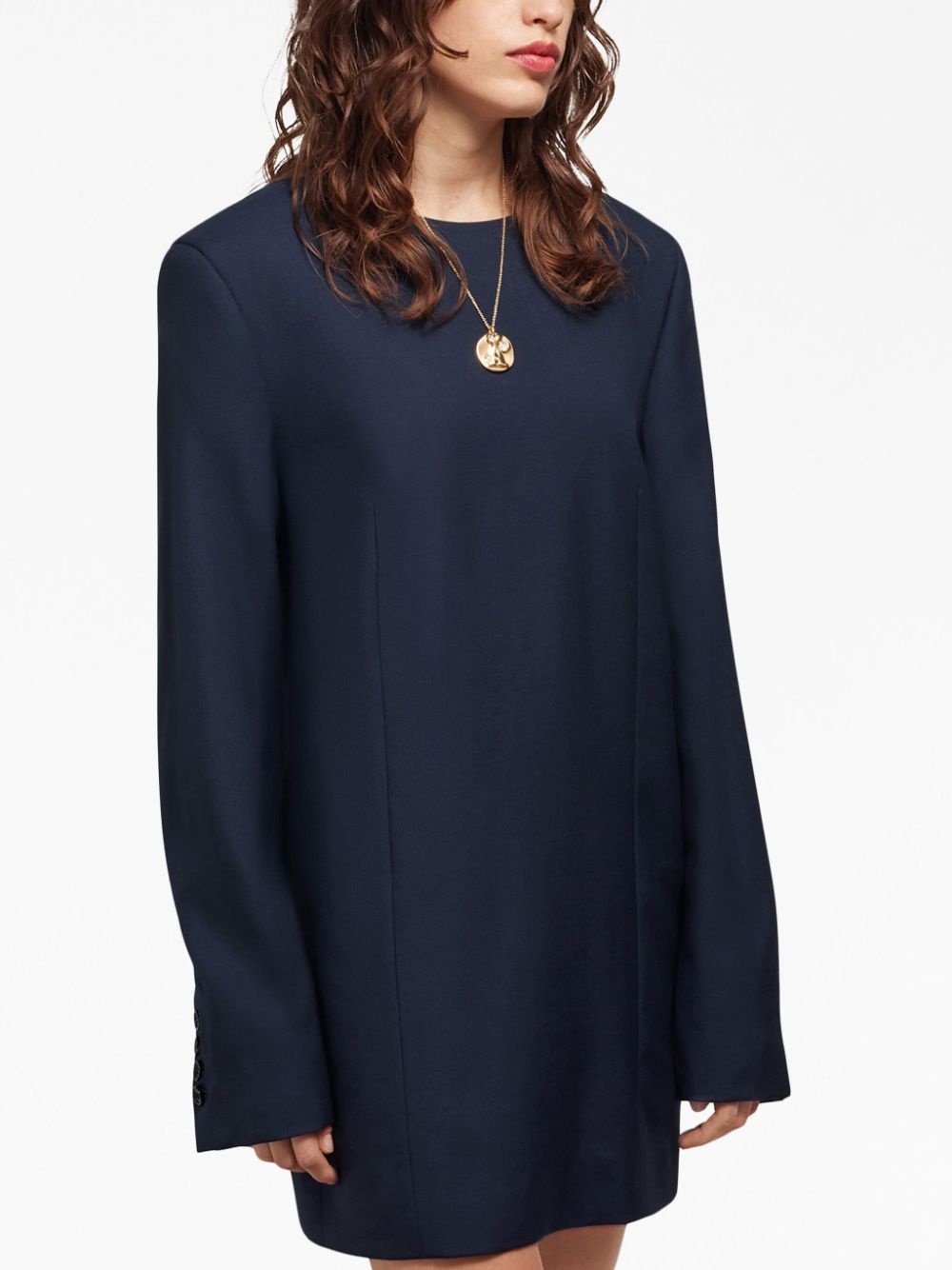 virgin wool minidress - 5
