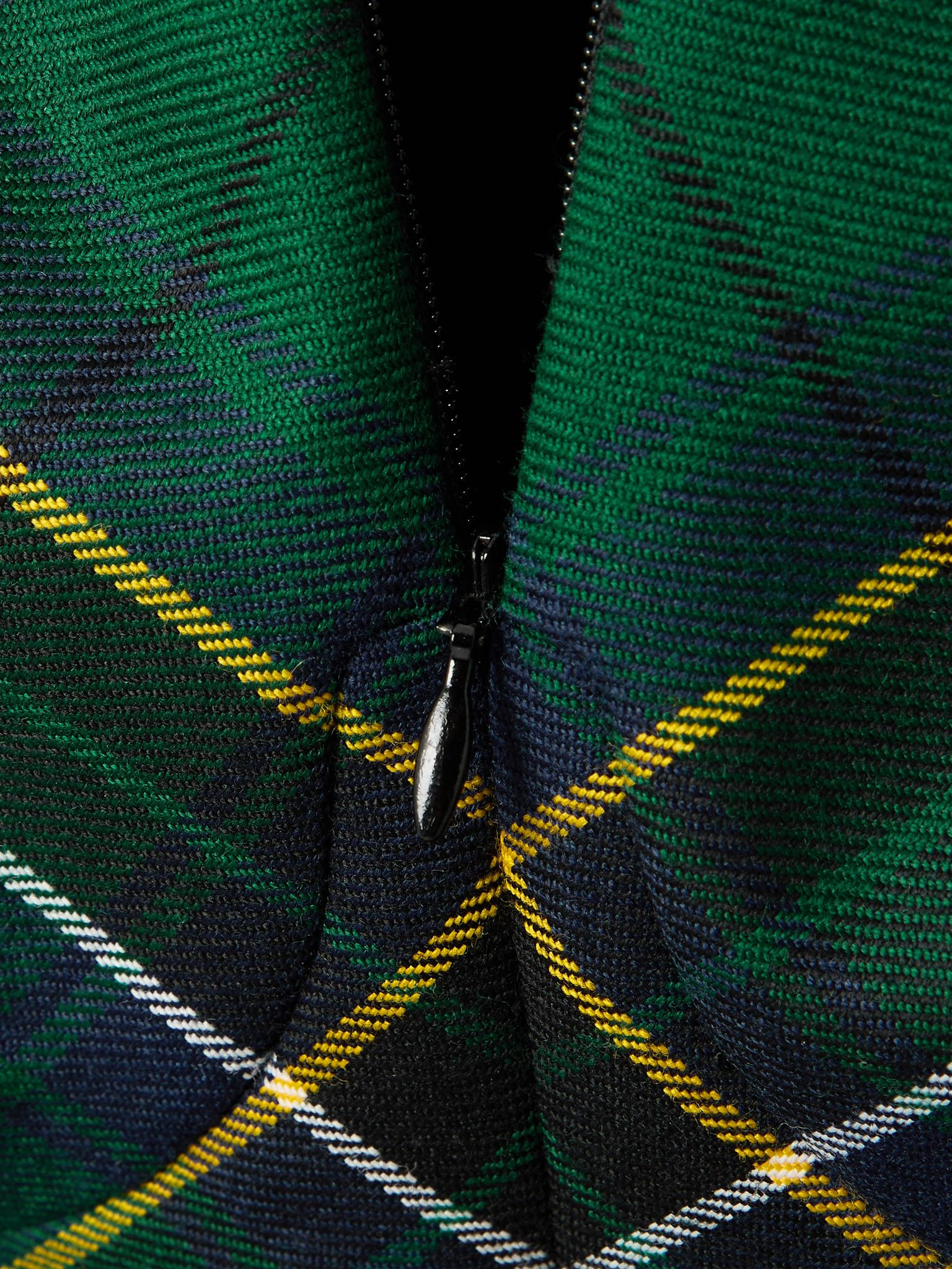 Checked wool-twill vest Multi - 5