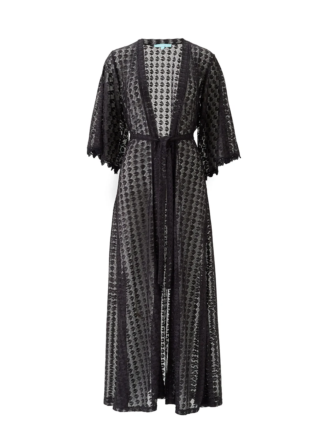 TALI BLACK KAFTAN - 1