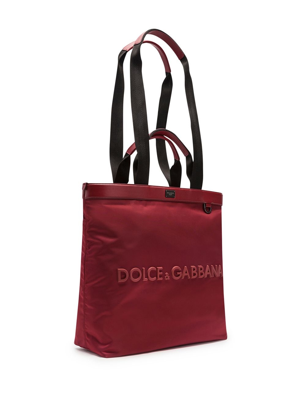 logo-embossed tote bag - 2