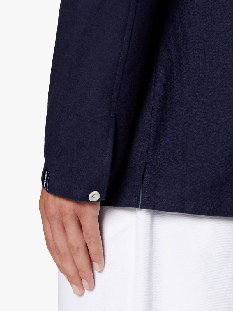 MILITARY NAVY COTTON SHIRT | GSM-201 6