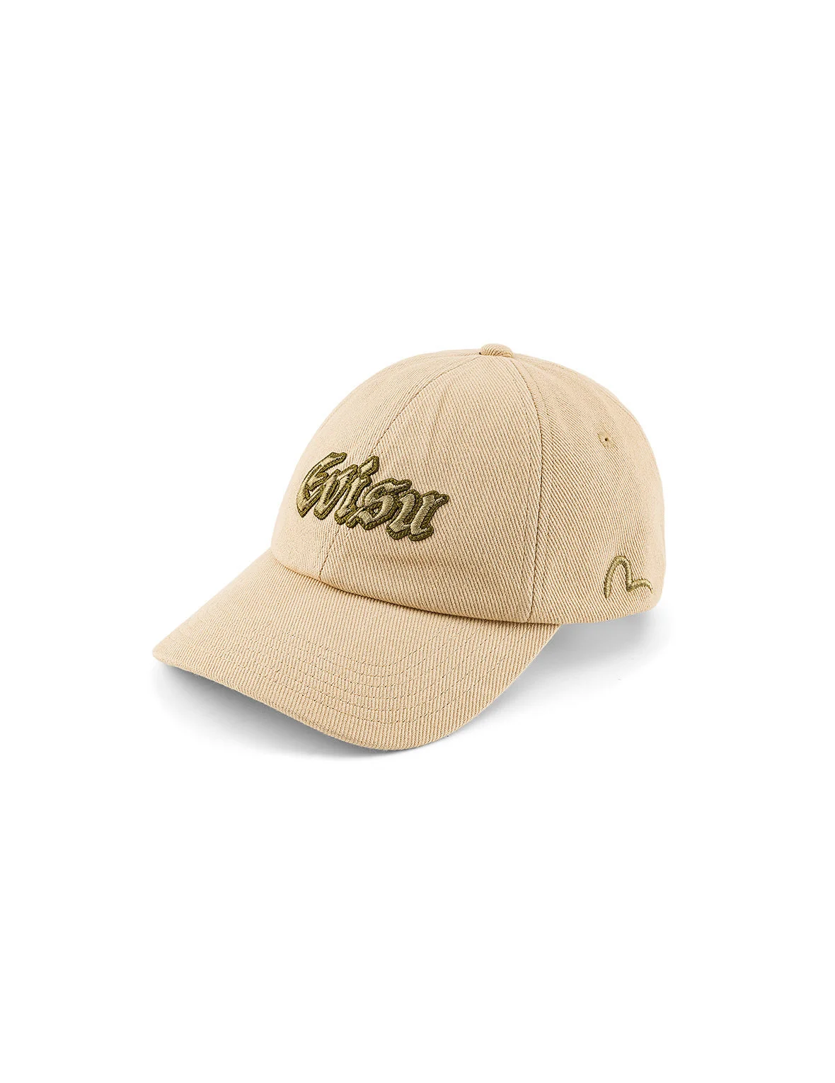 Evisu Logo Embroidery Cap - Beige - 1