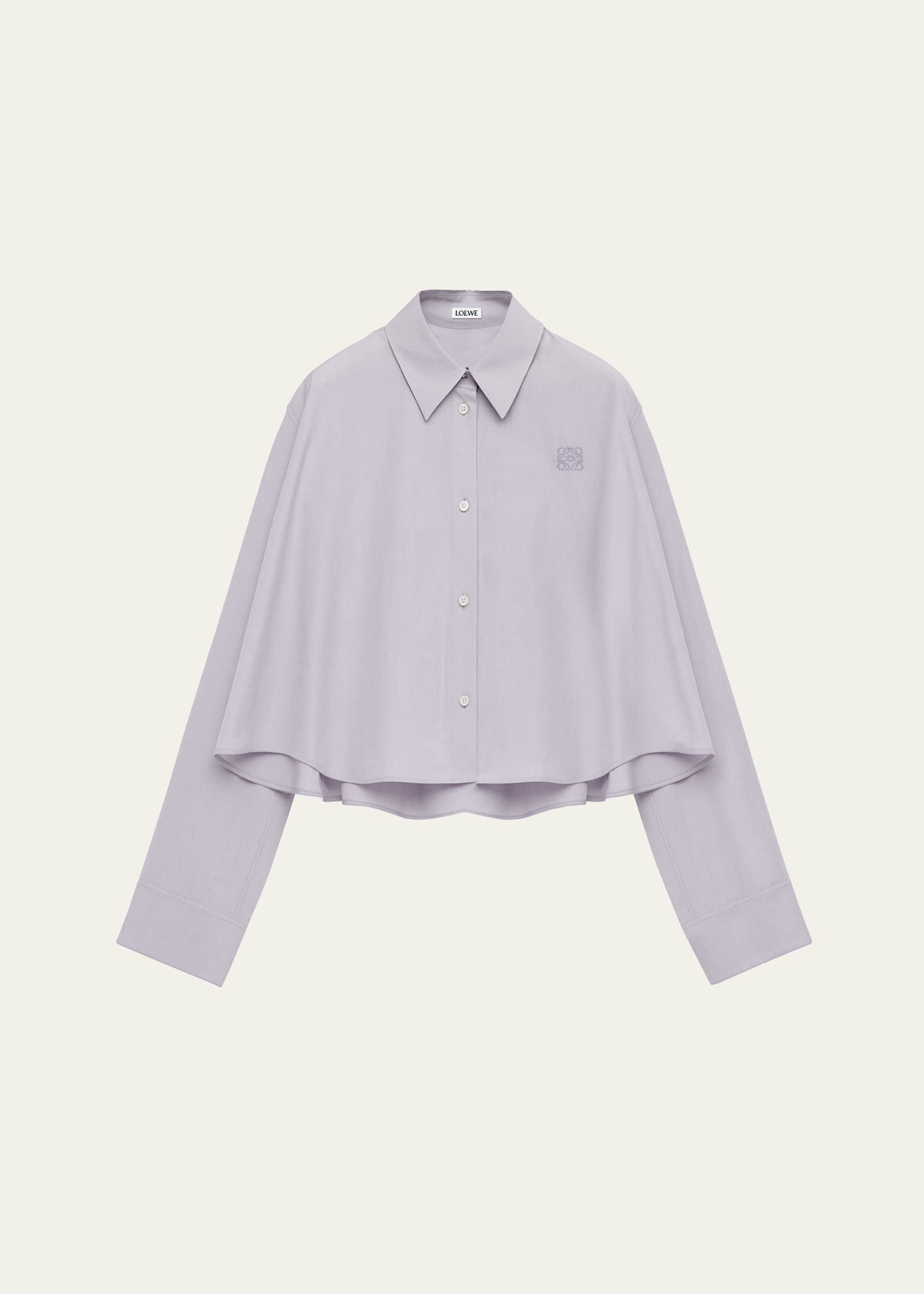 Trapeze Collared Blouse - 1