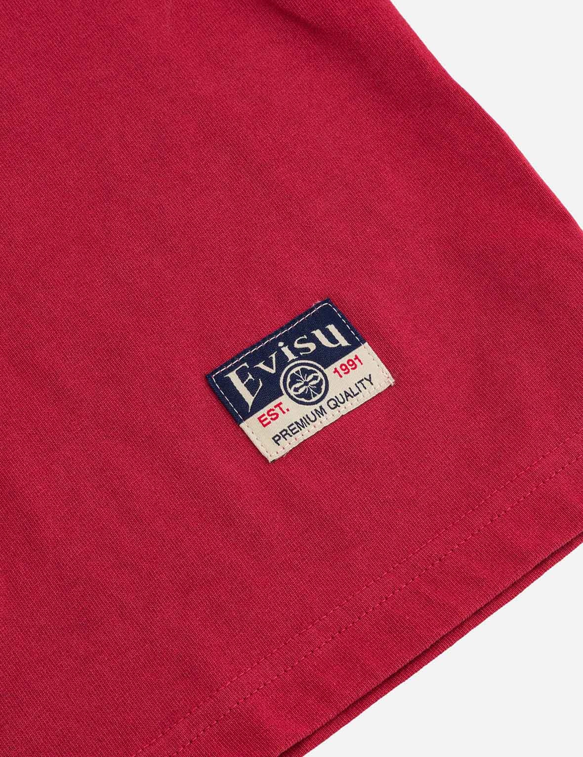 Logo and Ninja Daruma Daicock Print Loose Fit T-shirt - 8