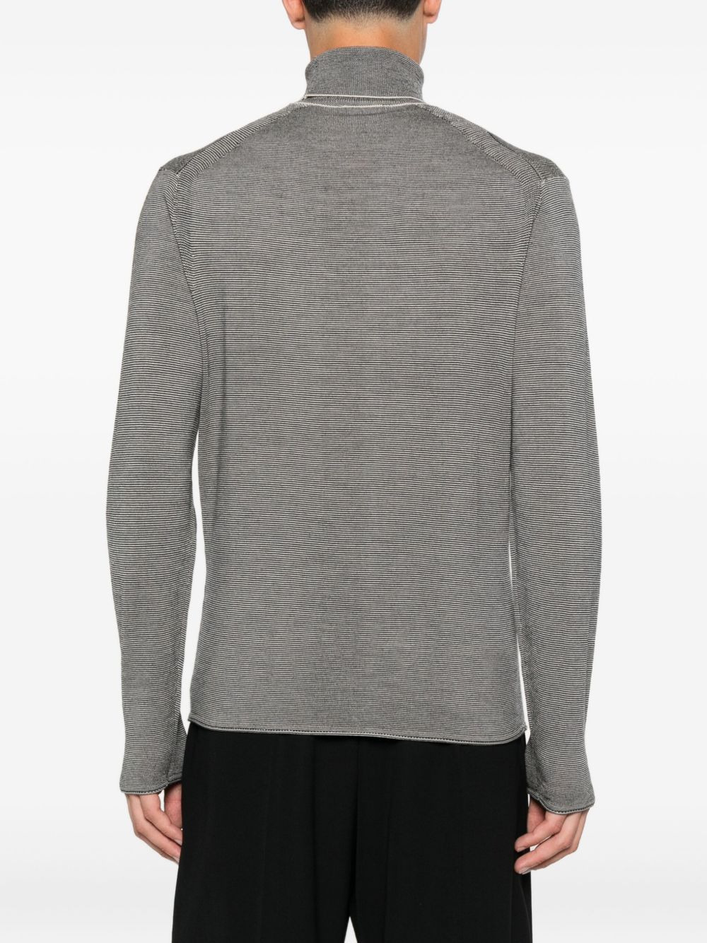turtleneck virgin-wool sweater - 4