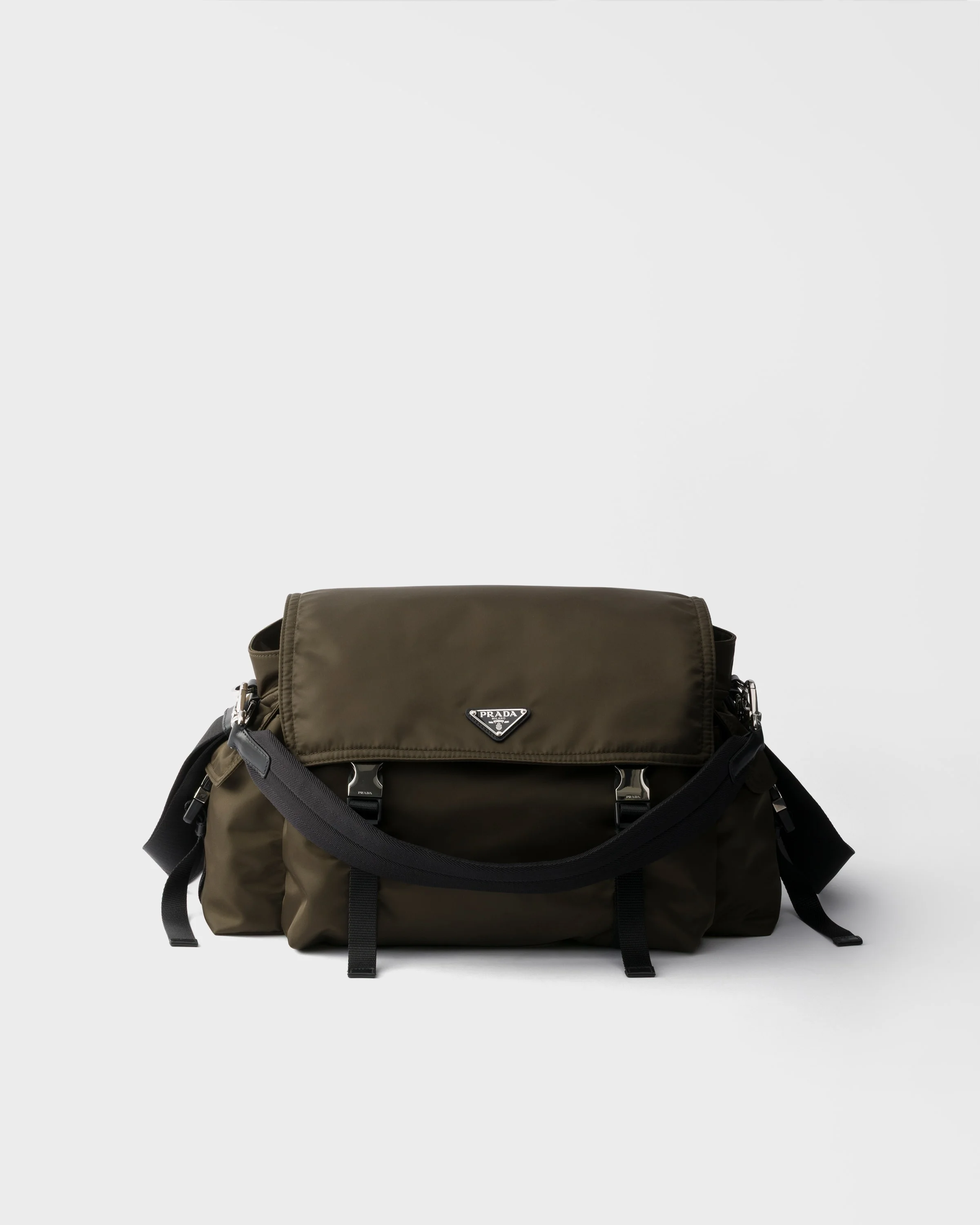 Prada Explore Re-Nylon and leather bag - 1