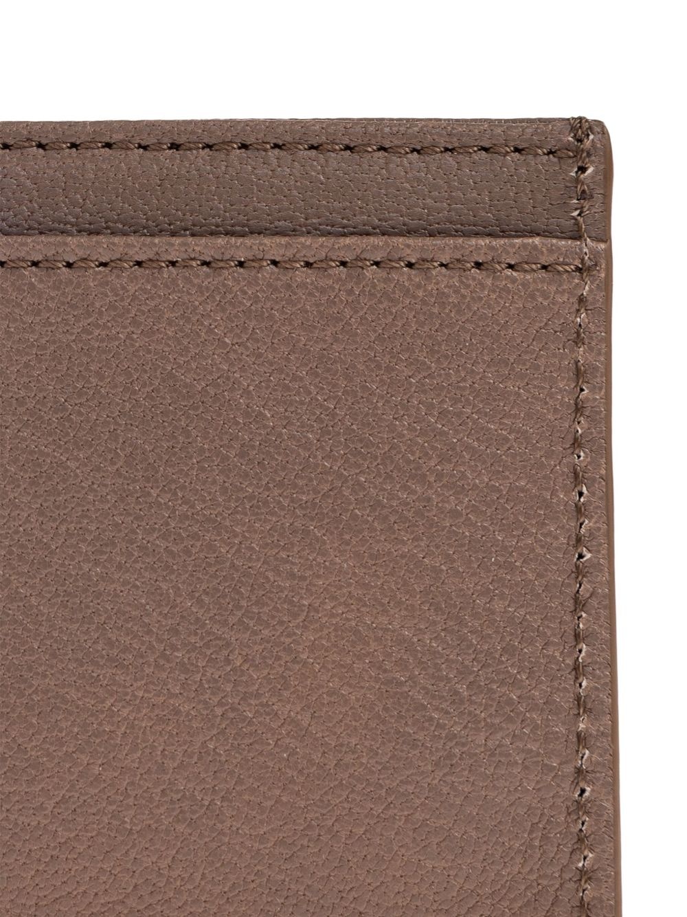 Orb-embellished leather card holder - 3