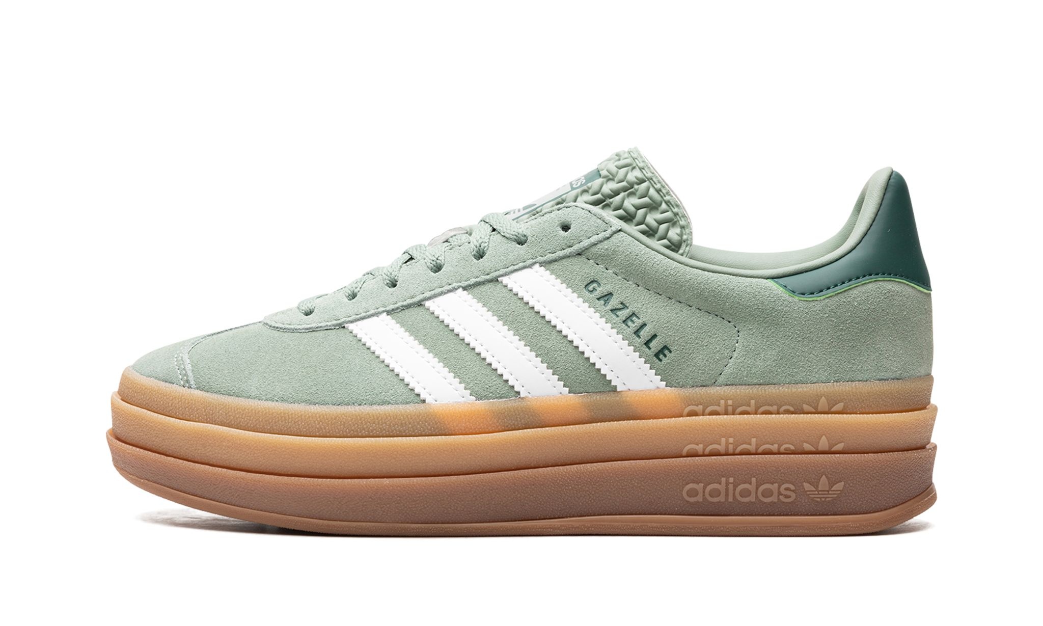 Adidas Gazelle Bold Wmns "Silver Green Gum" - 1