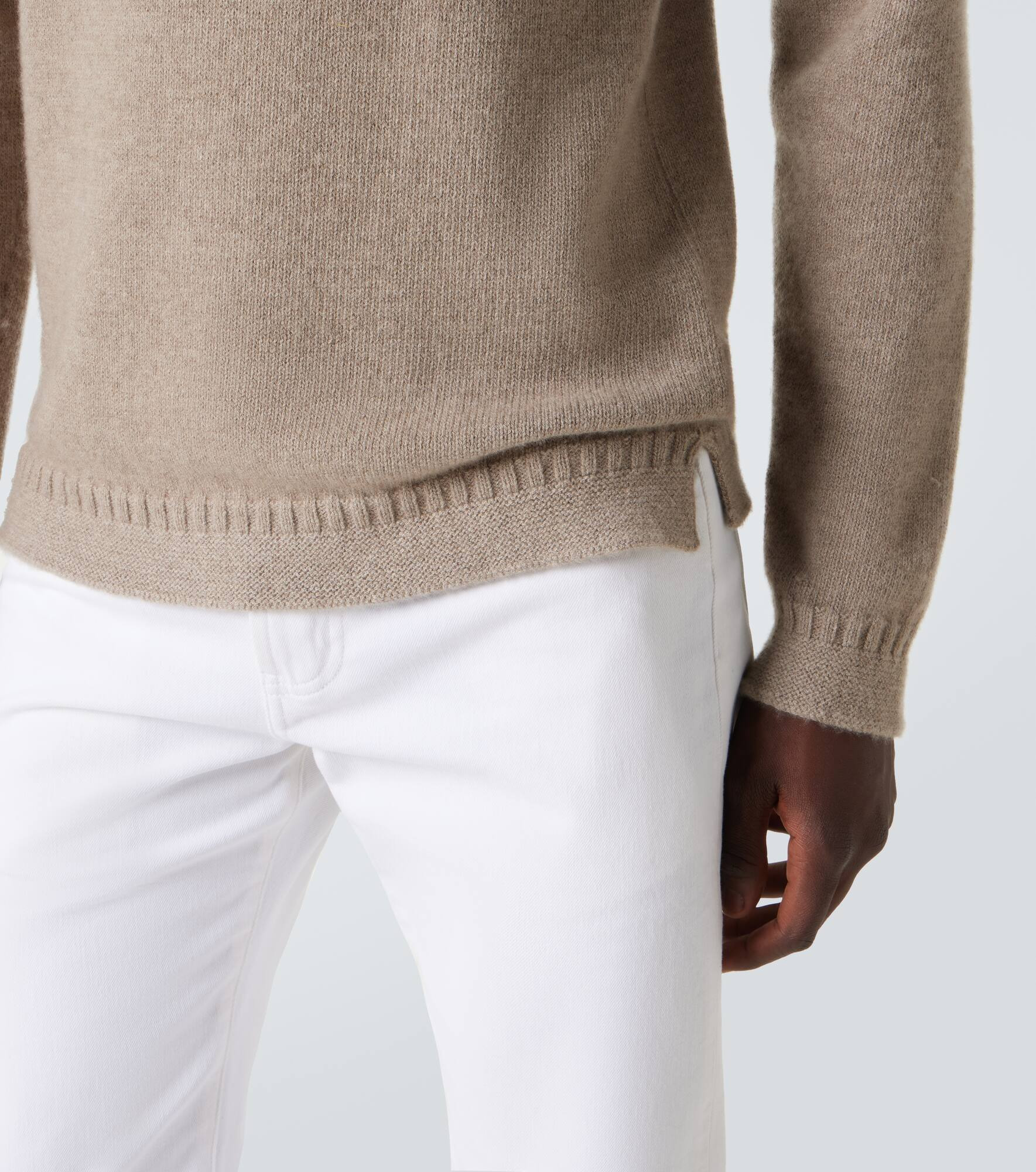 Cashmere turtleneck sweater - 5