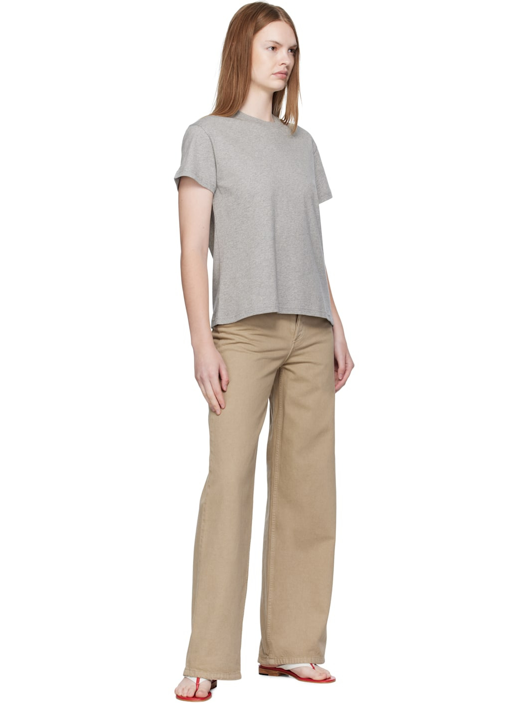 Beige Elisabeth Jeans - 4