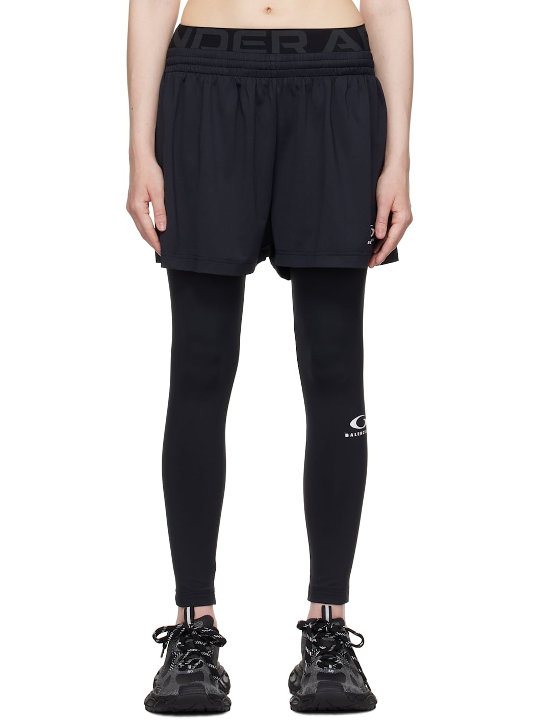 Black Under Armour Edition Running Shorts - 1
