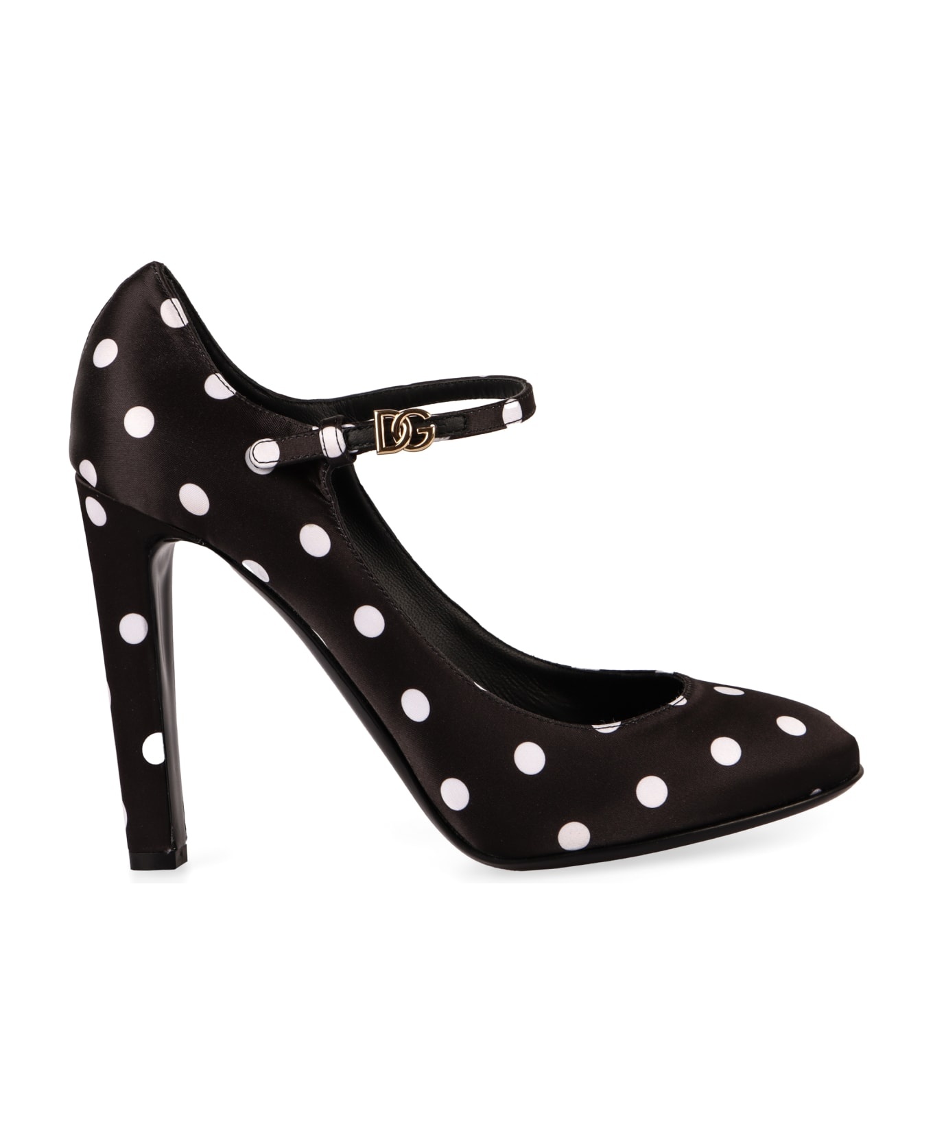 Satin Mary Jane Pumps - 2