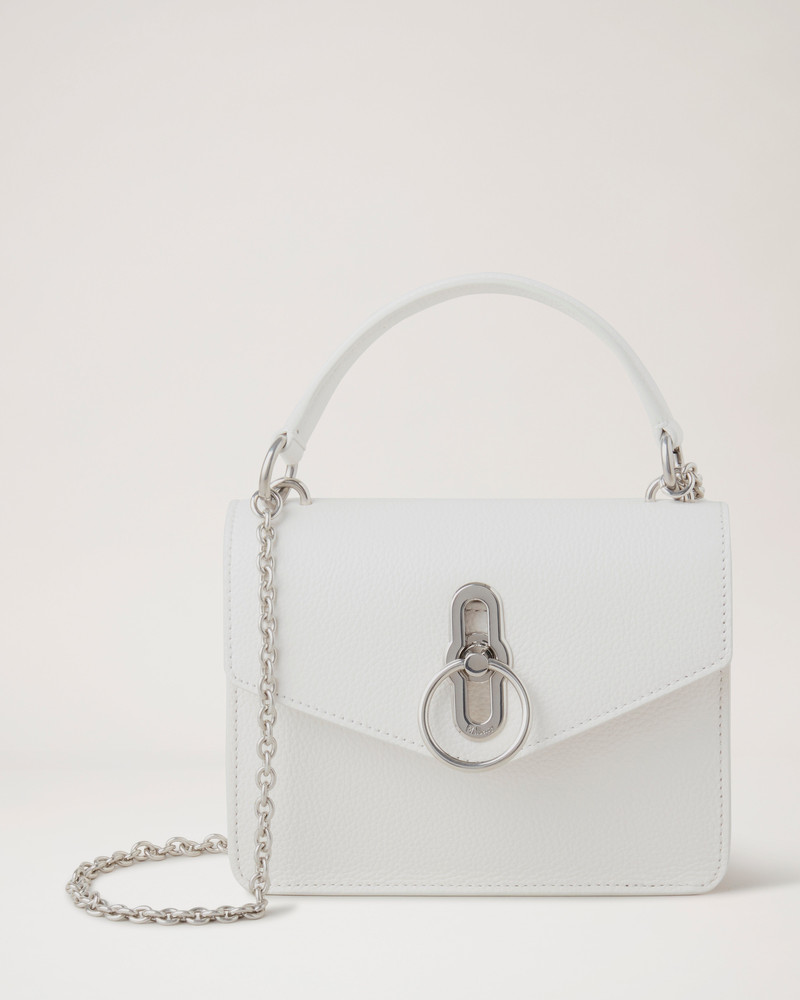 Small Amberley Crossbody White Small Classic Grain 1