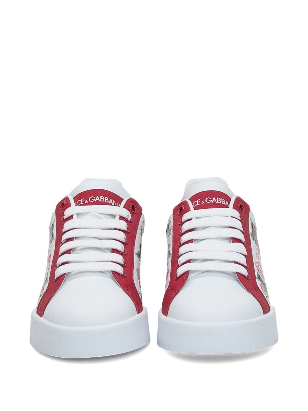 floral-print sneakers - 2