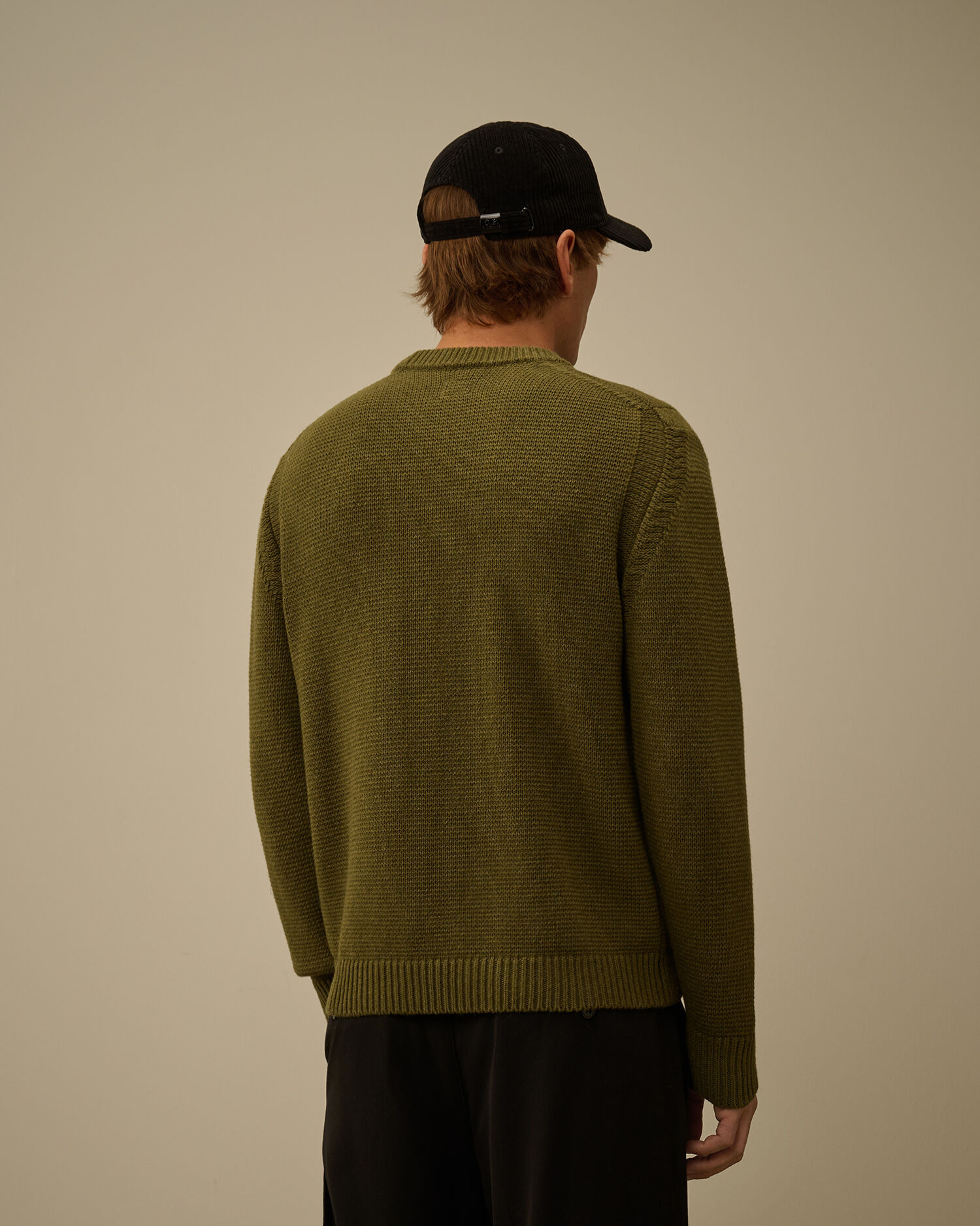 Lambswool Mixed Crewneck Sweater - 4
