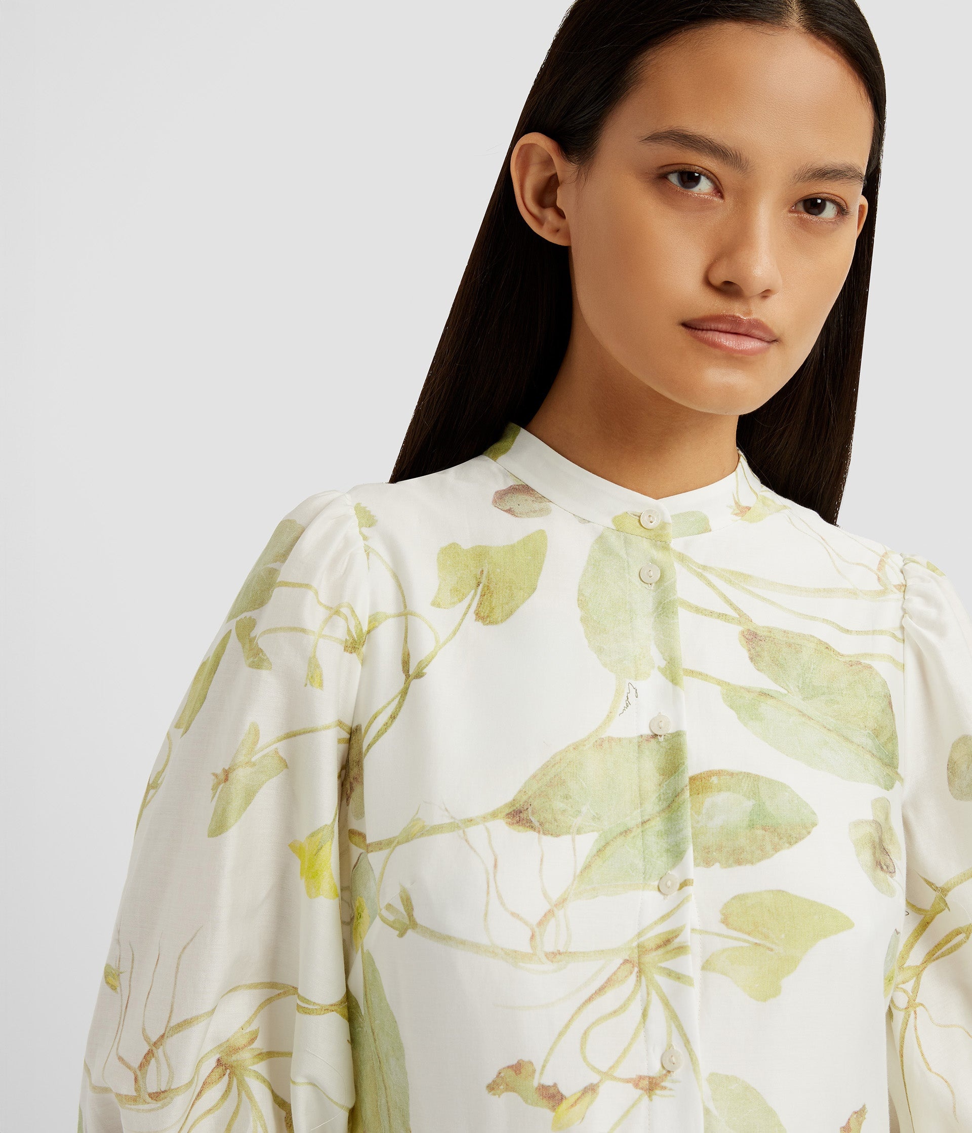 SHORT SLEEVE MIDI DRESS - 5