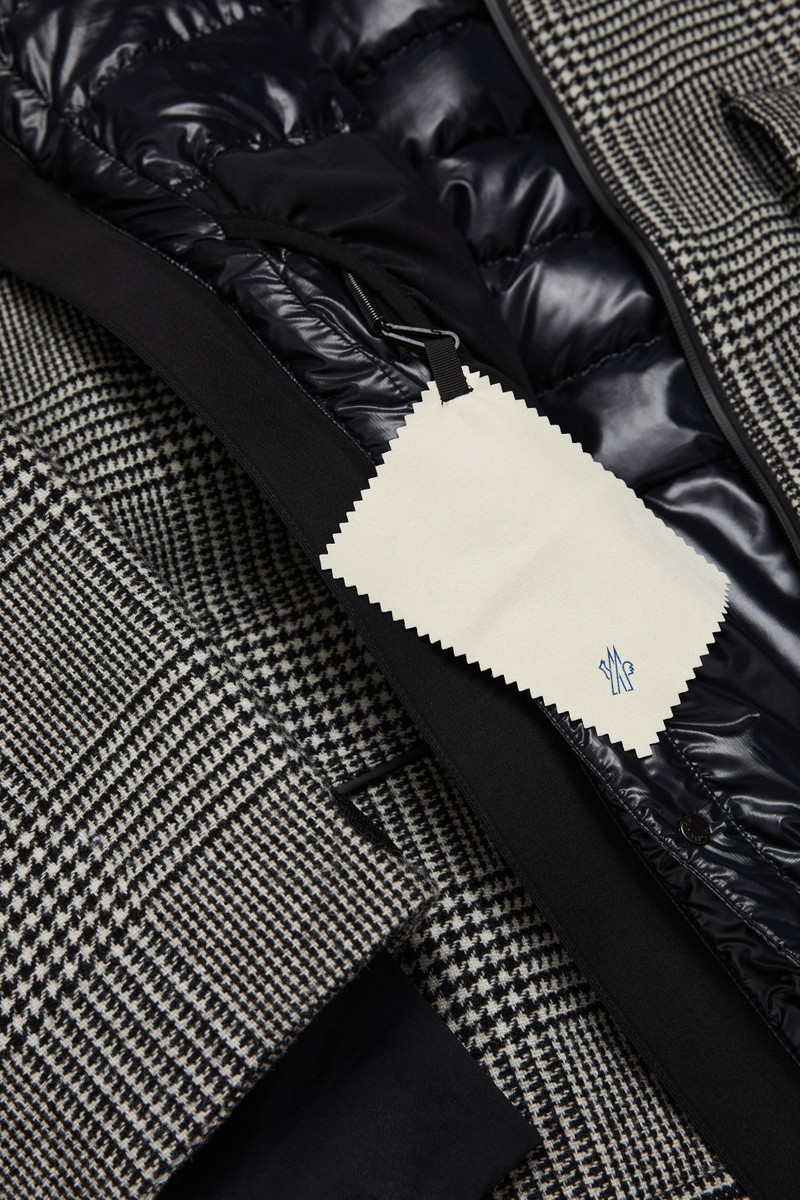 Naudres Hooded Wool Short Down Jacket 10