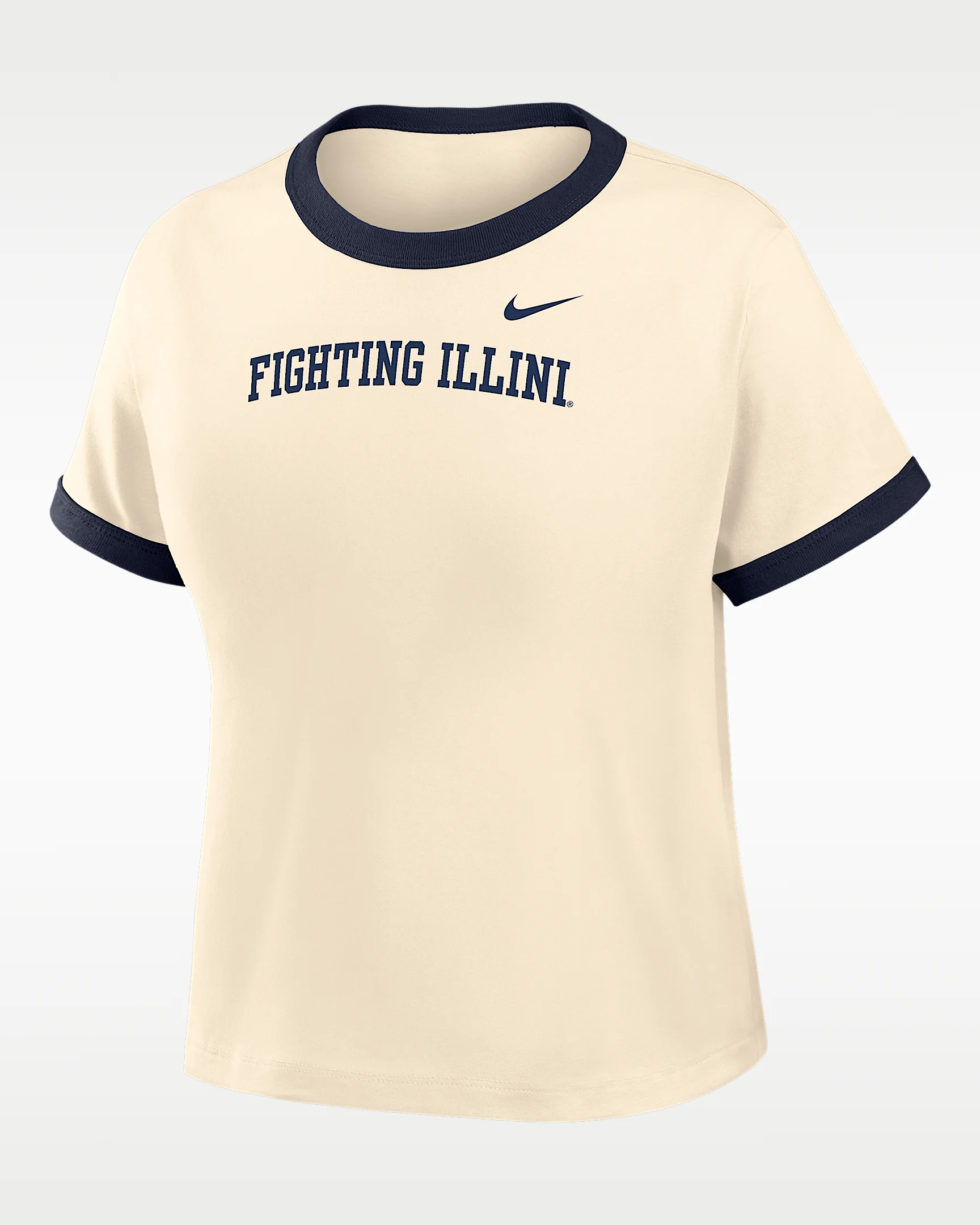 Nike College (Illinois Women's Ringer T-Shirt - 1