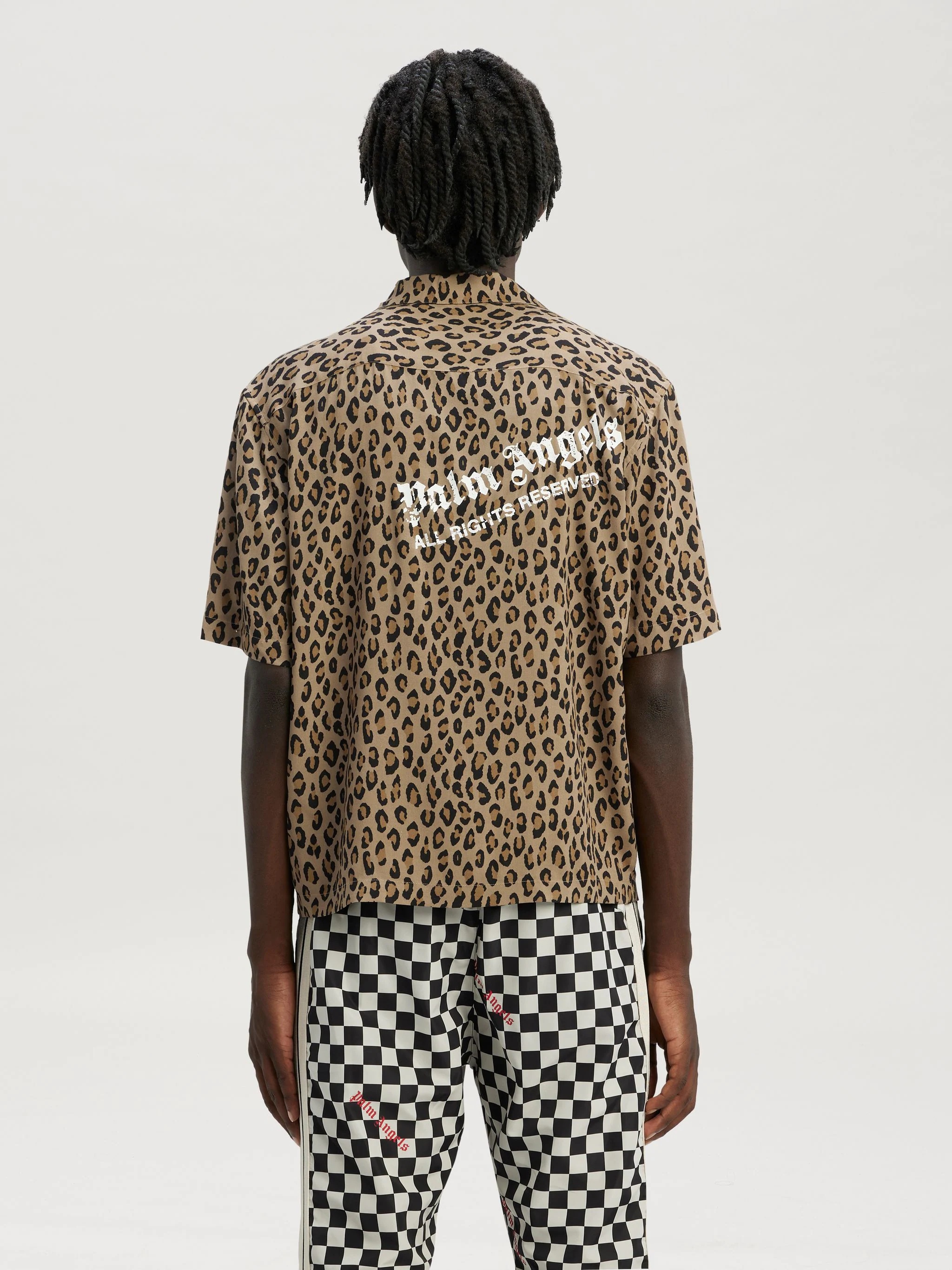 LEOPARD PRINT BOWLING SHIRT - 5