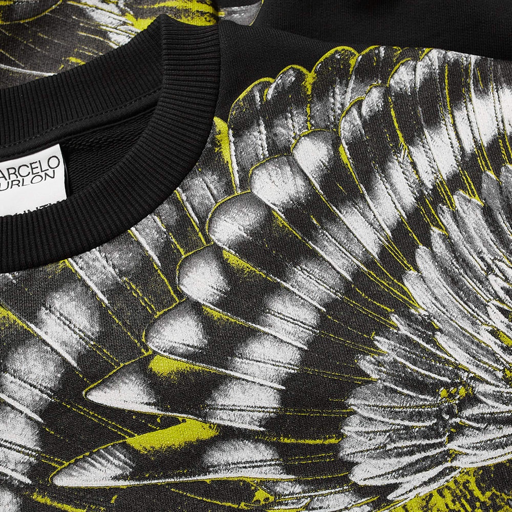 Marcelo Burlon Wings Patchwork Over Sweat - 2