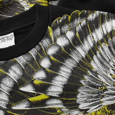 Marcelo Burlon County Of Milan Marcelo Burlon Wings Patchwork Over Sweat outlook