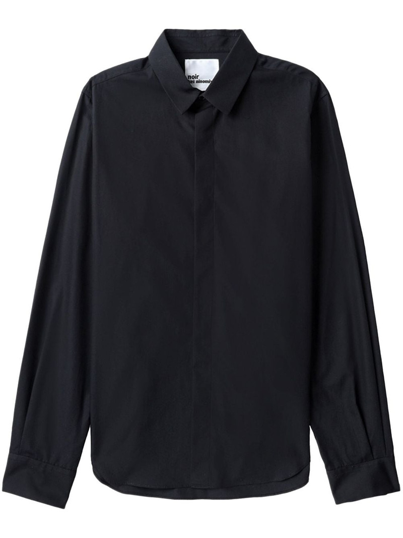 long-sleeved cotton shirt 1