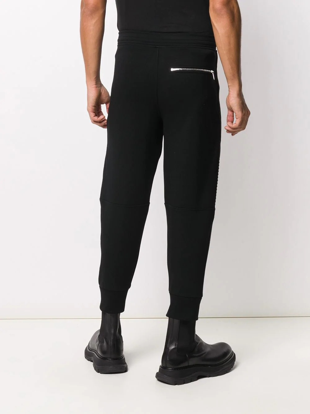 tapered track trousers - 4