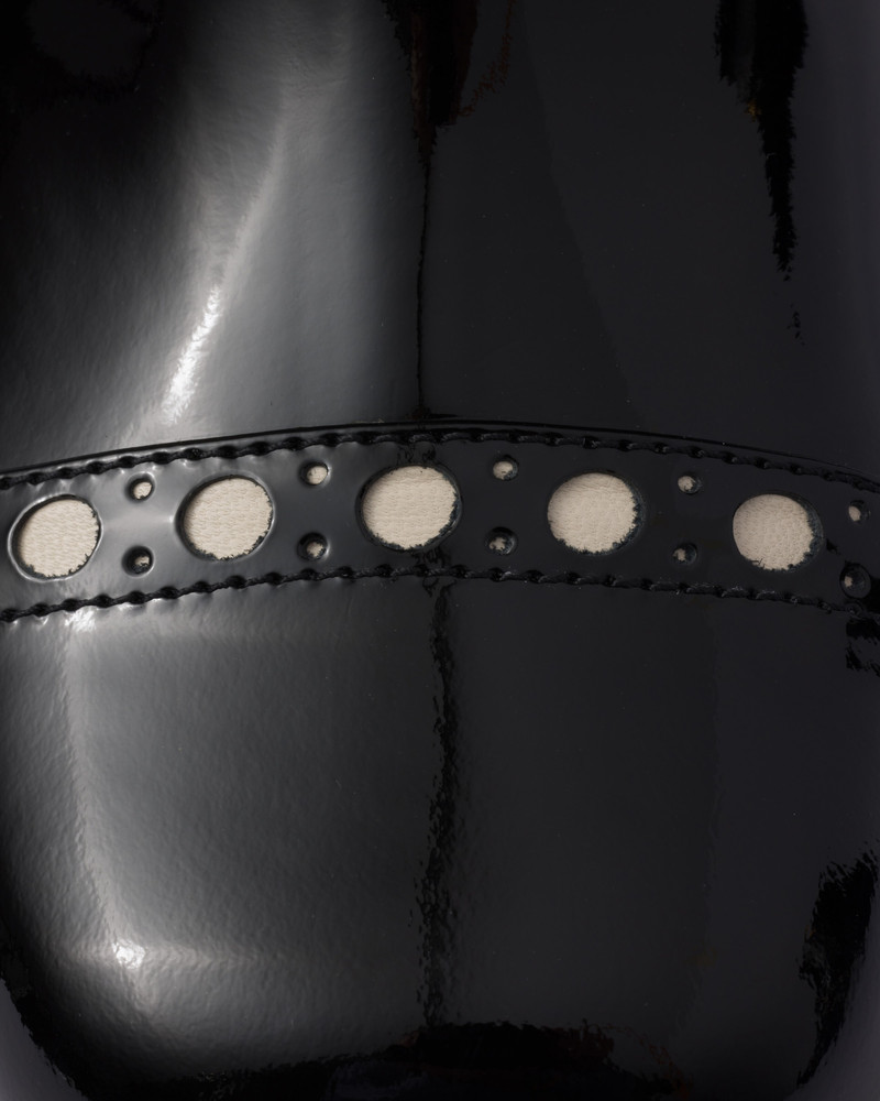 Patent leather ankle boots 7