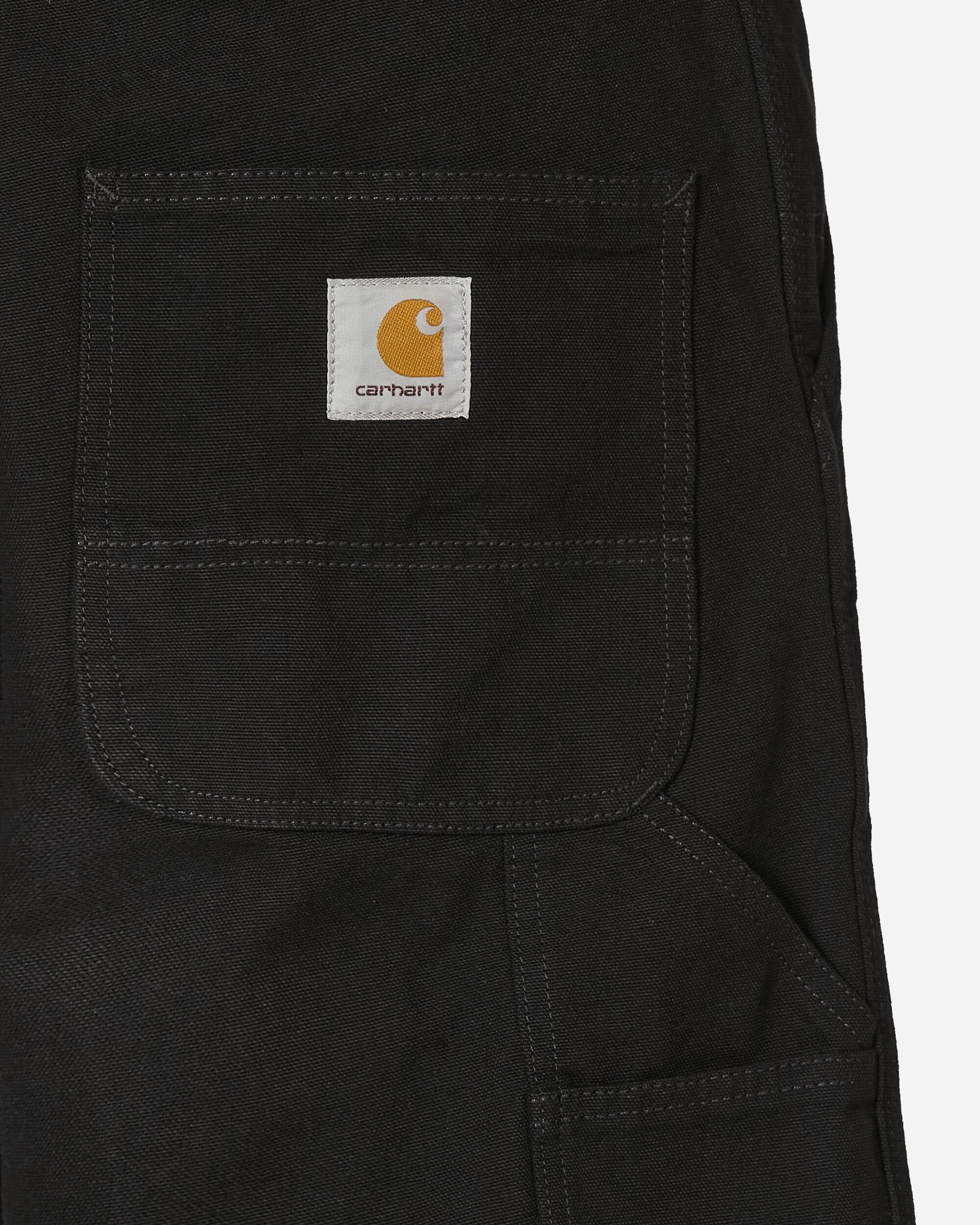 Single Knee Shorts Black (Rinsed) - 5