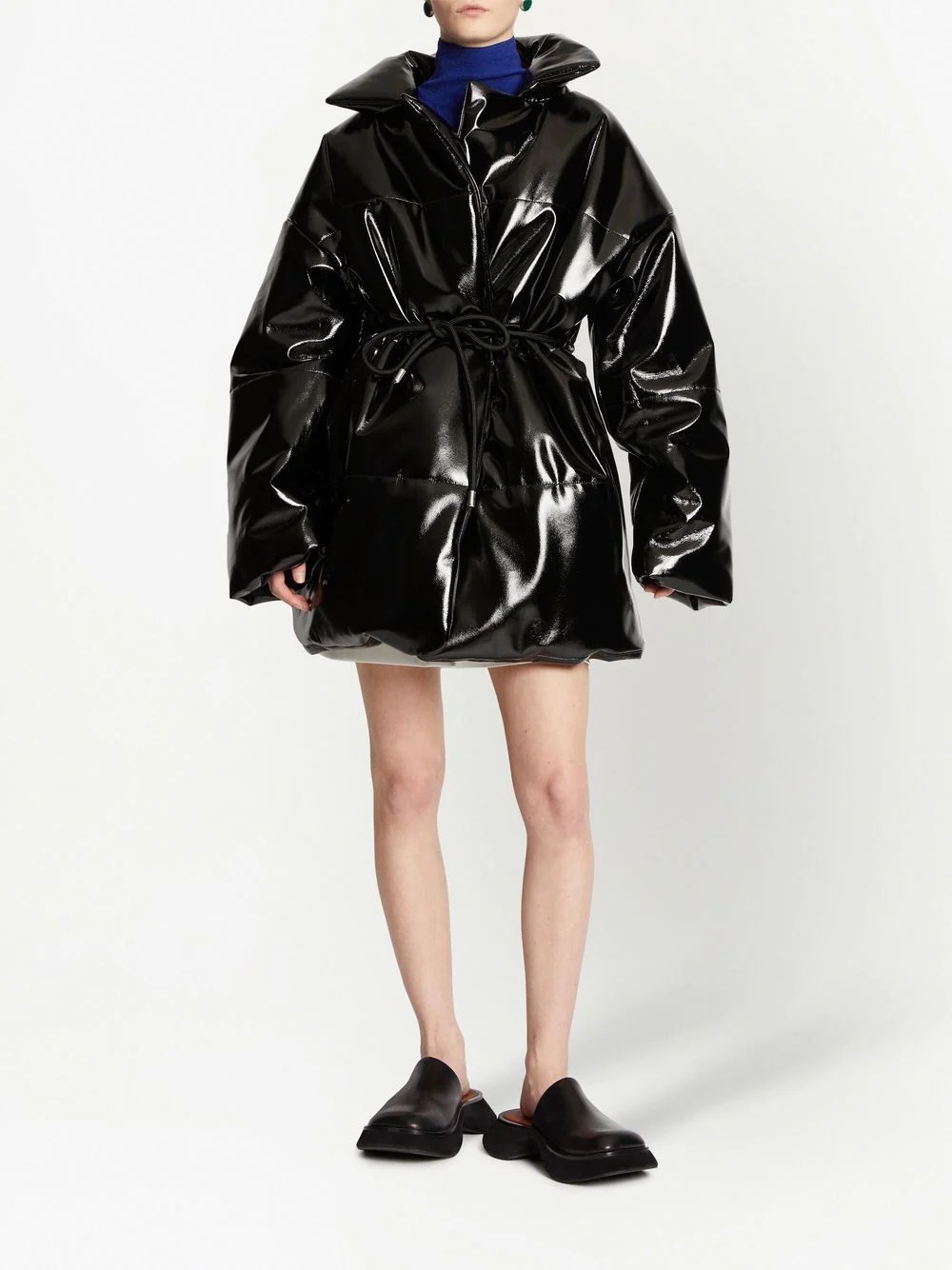 oversized puffer coat - 2