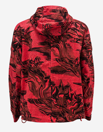 Stone Island Shadow Project Red Printed Linen Cordura-TC Jacket outlook