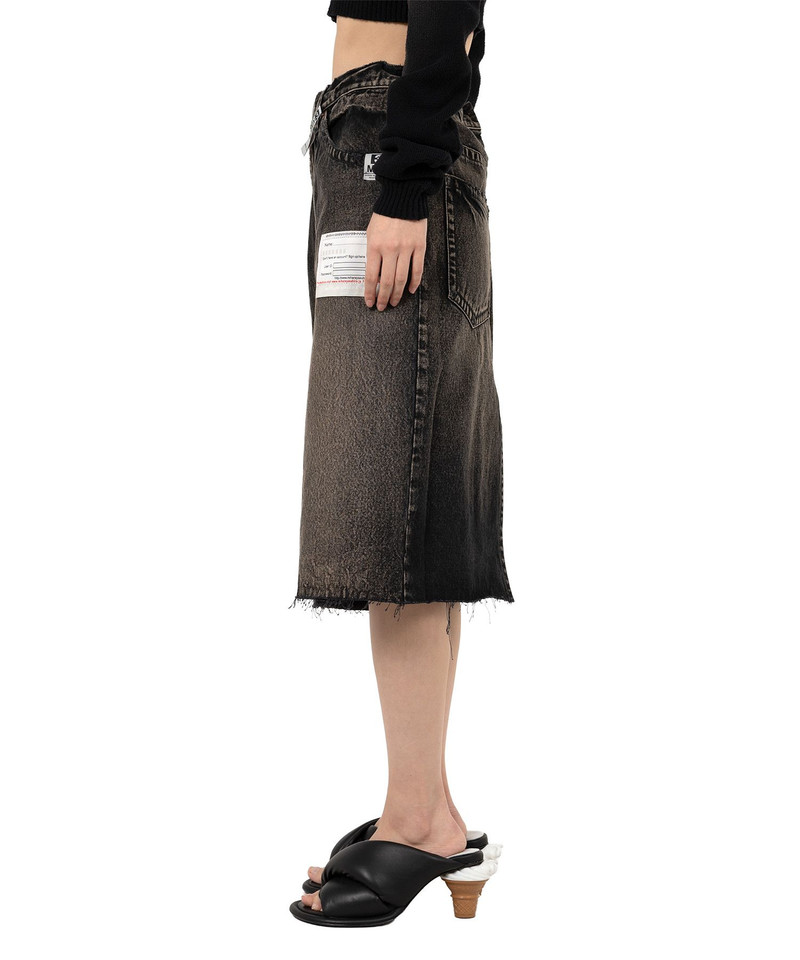 Huge Layered Denim Skirt 4