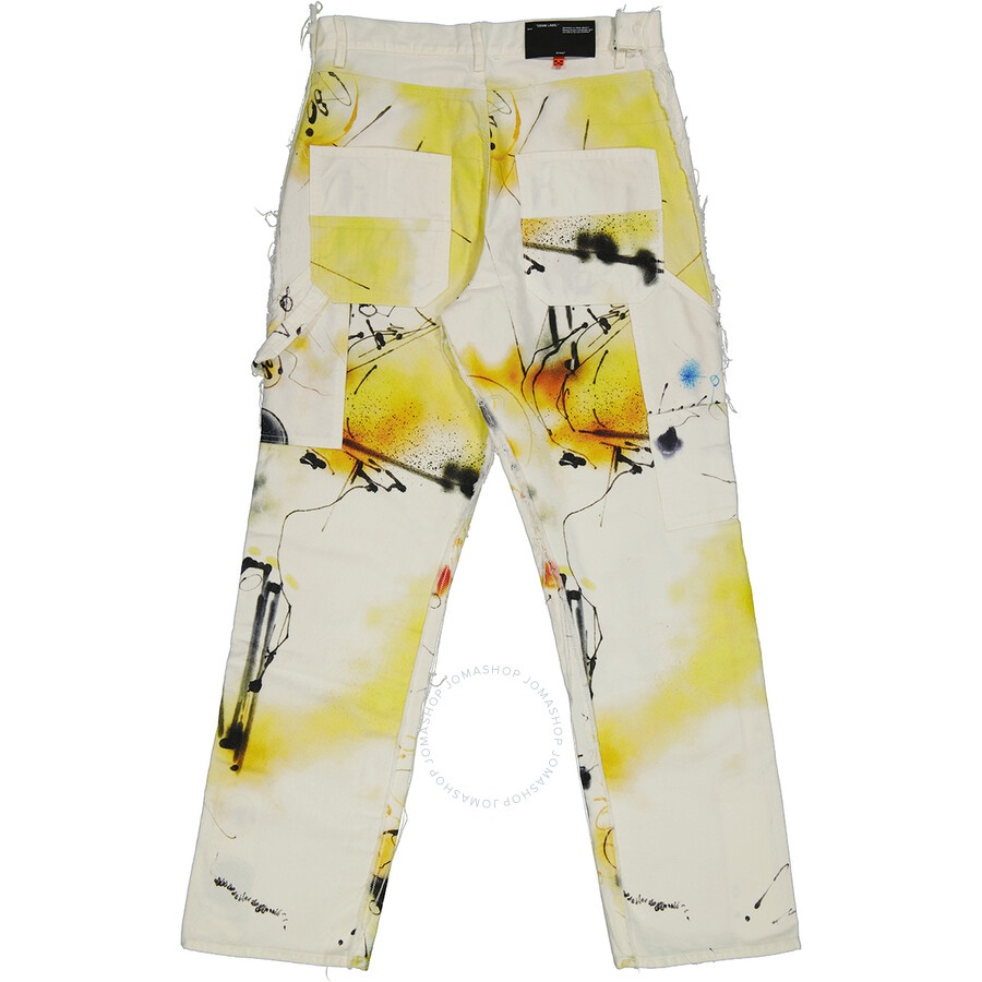 Off-White Multicolor Futura Abstract Carpenter Trousers - 5