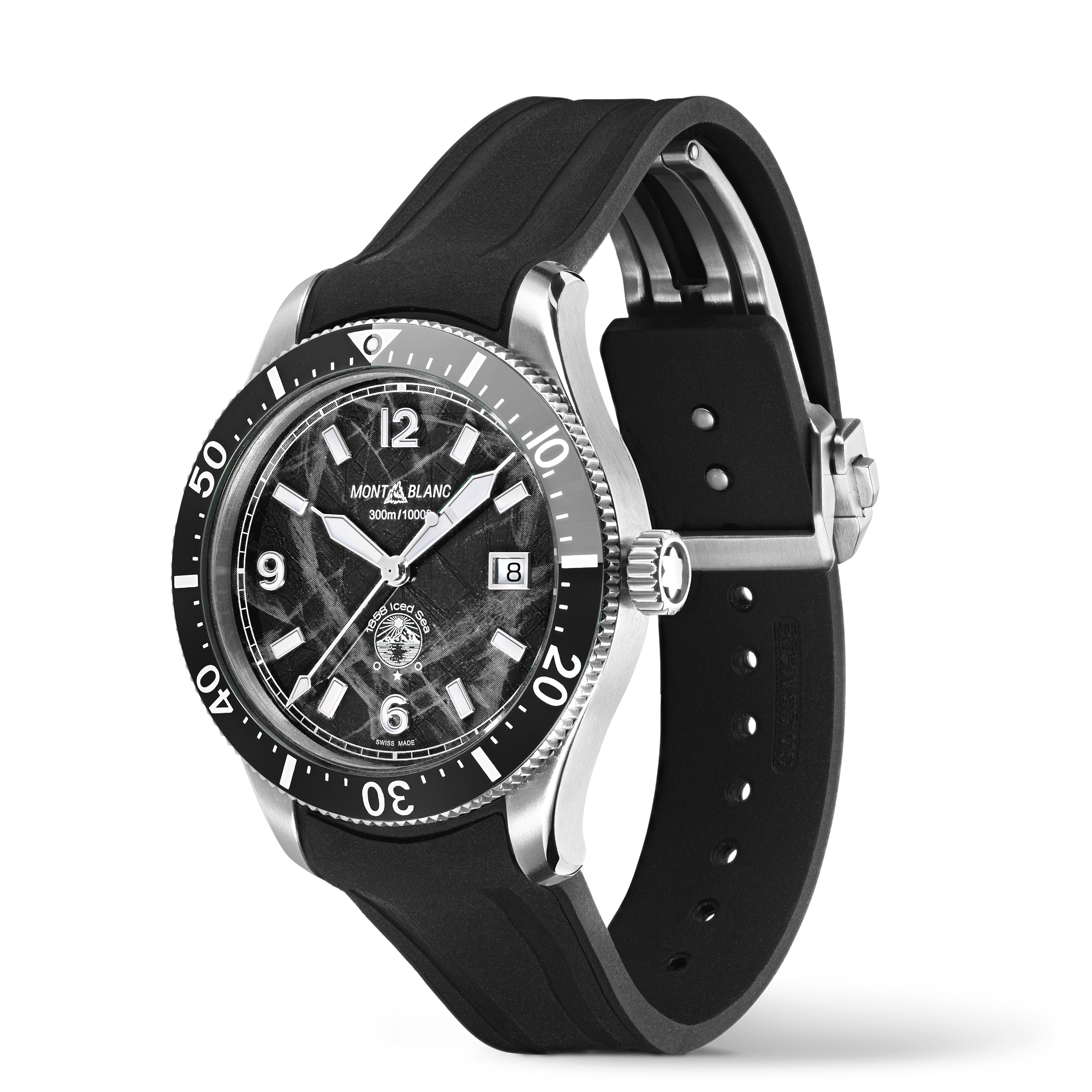 Montblanc 1858 Iced Sea Automatic Date - 4